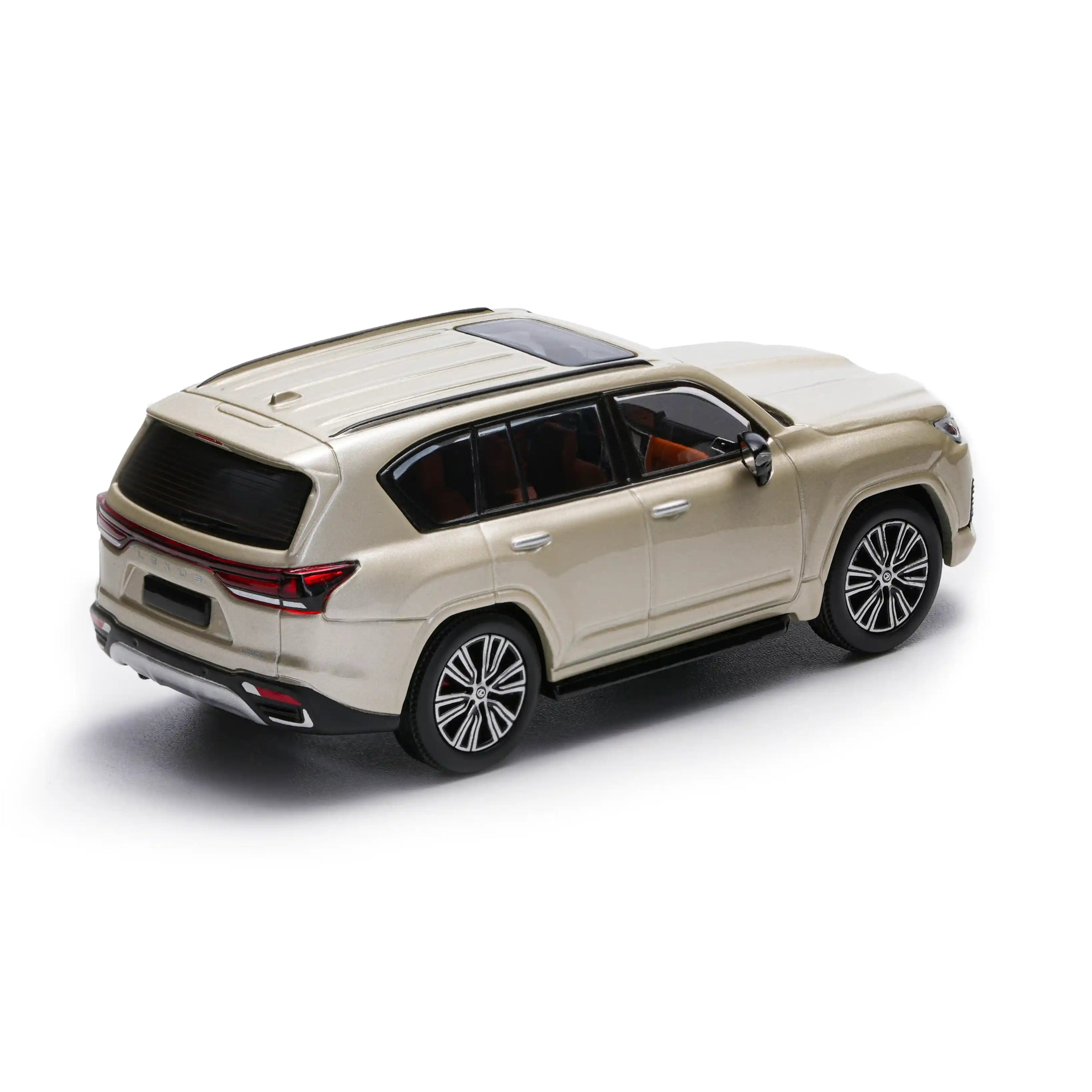Premium scale diecast model car – Lexus LS LX600 2022, 1:64 Scale (Gold) Collectible