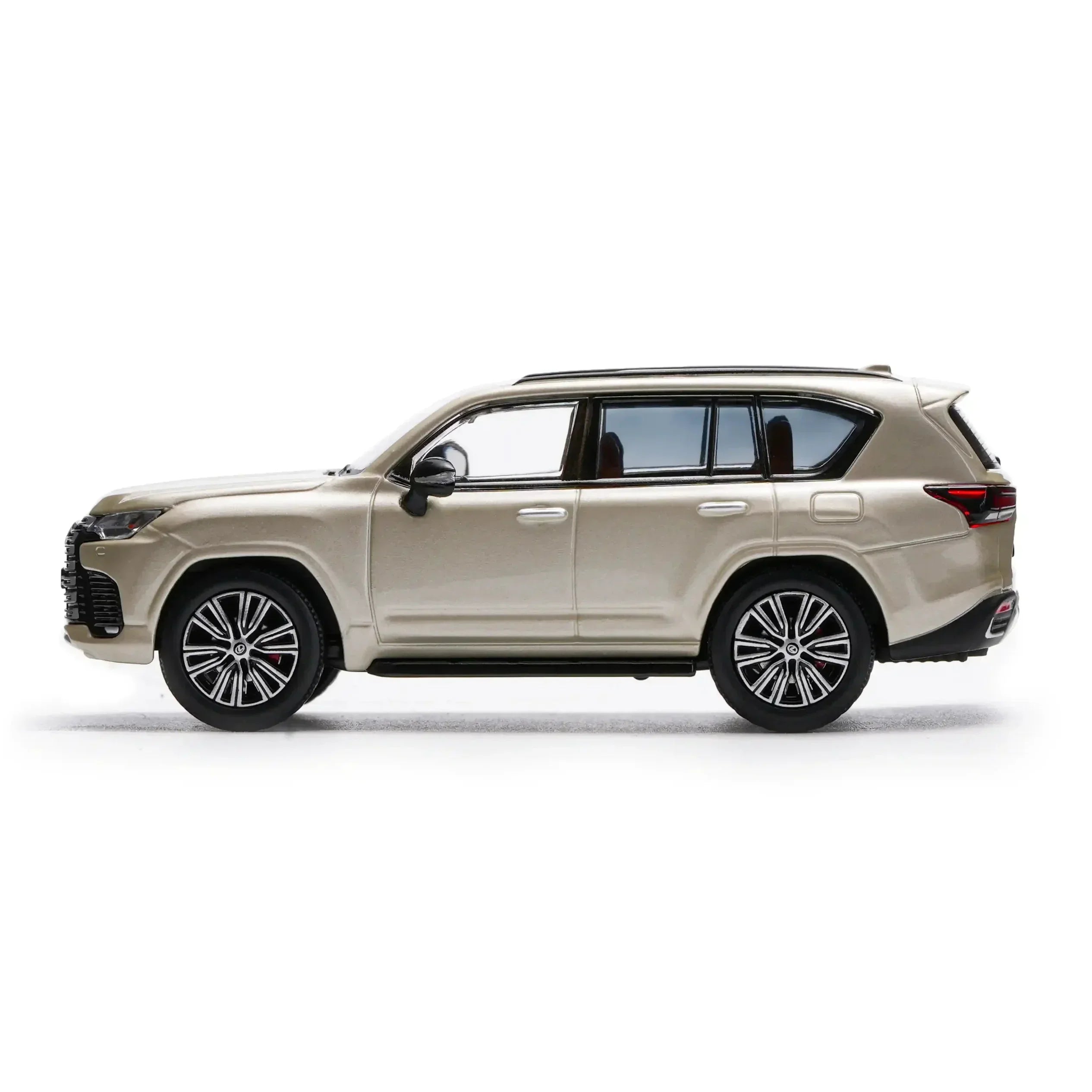Premium scale diecast model car – Lexus LS LX600 2022, 1:64 Scale (Gold) Collectible