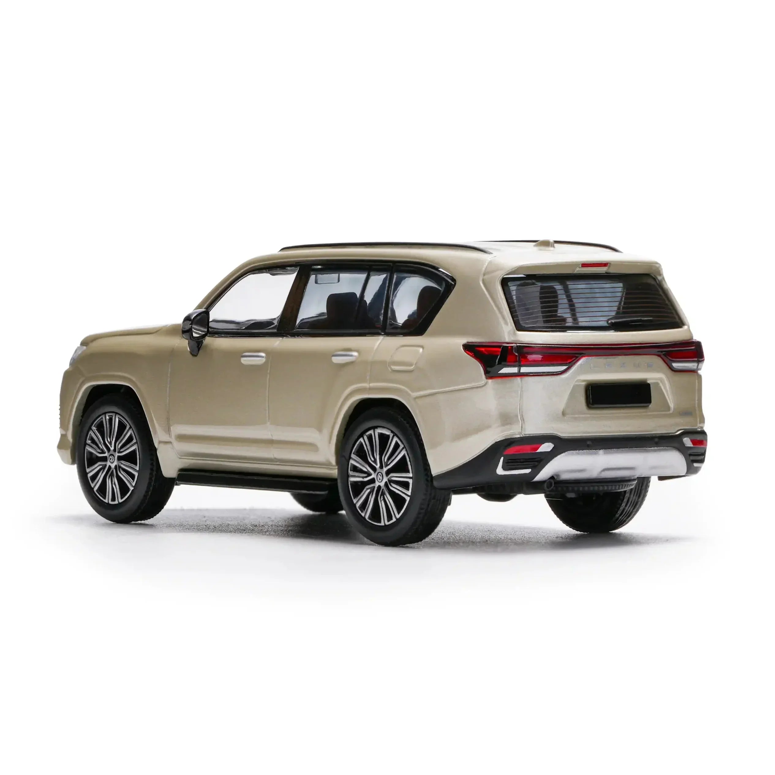 Premium scale diecast model car – Lexus LS LX600 2022, 1:64 Scale (Gold) Collectible