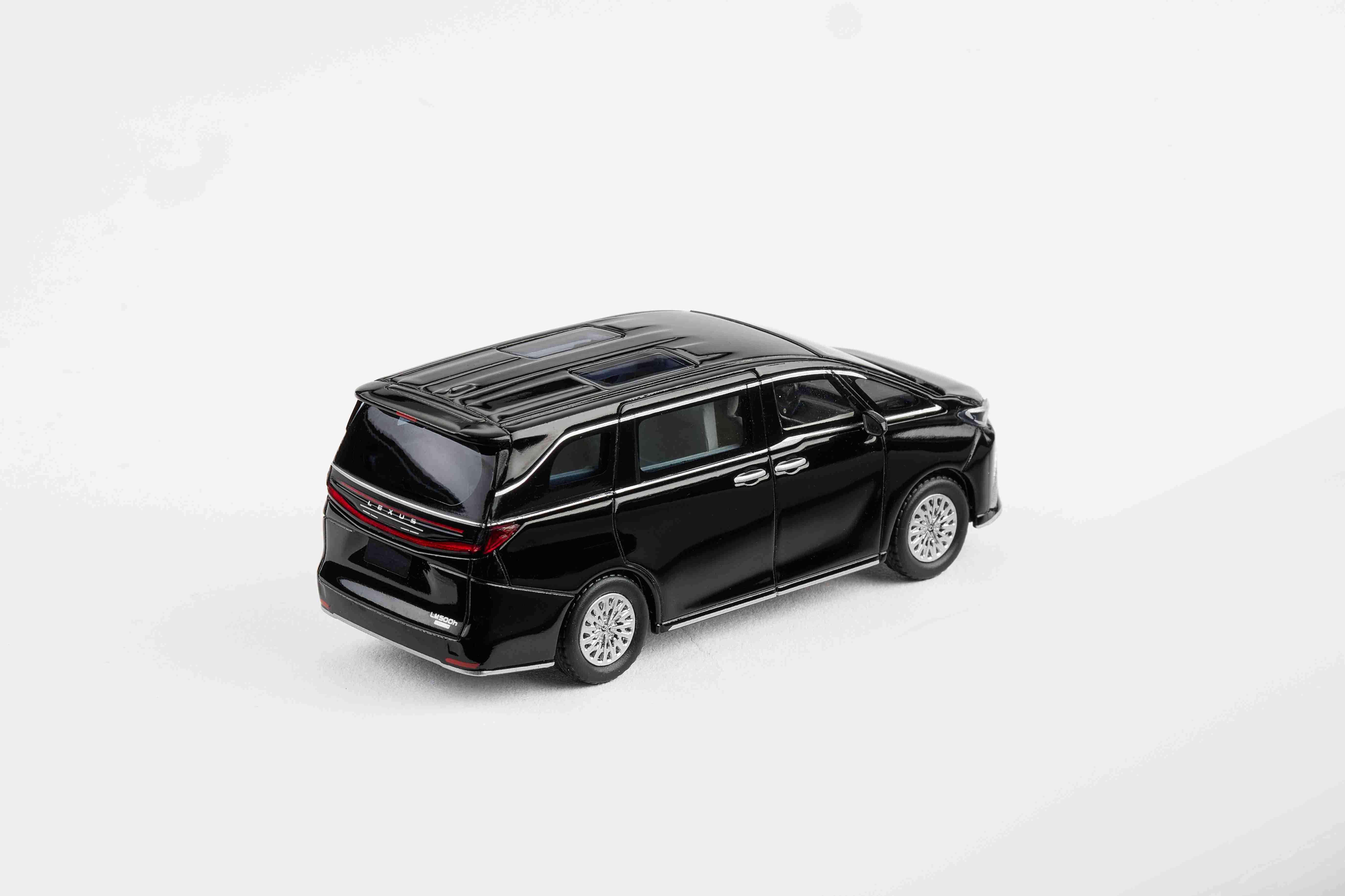Premium scale diecast model car – Lexus Lm 500h 2023, 1:64 Scale (Black) Collectible