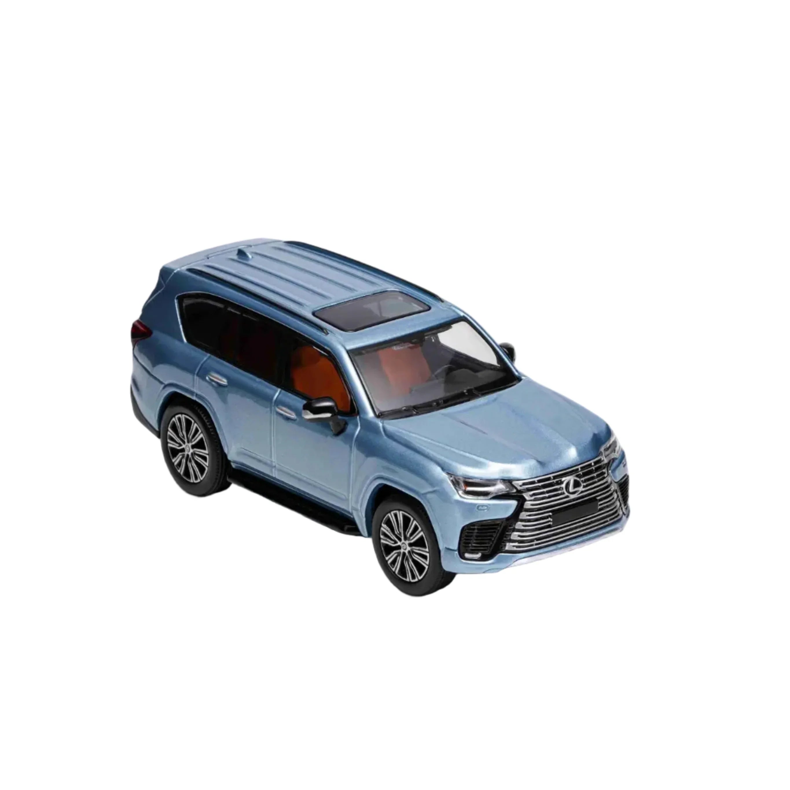 Premium scale diecast model car – Lexus Ls Lx600 2022, 1:64 Scale (Blue) Collectible