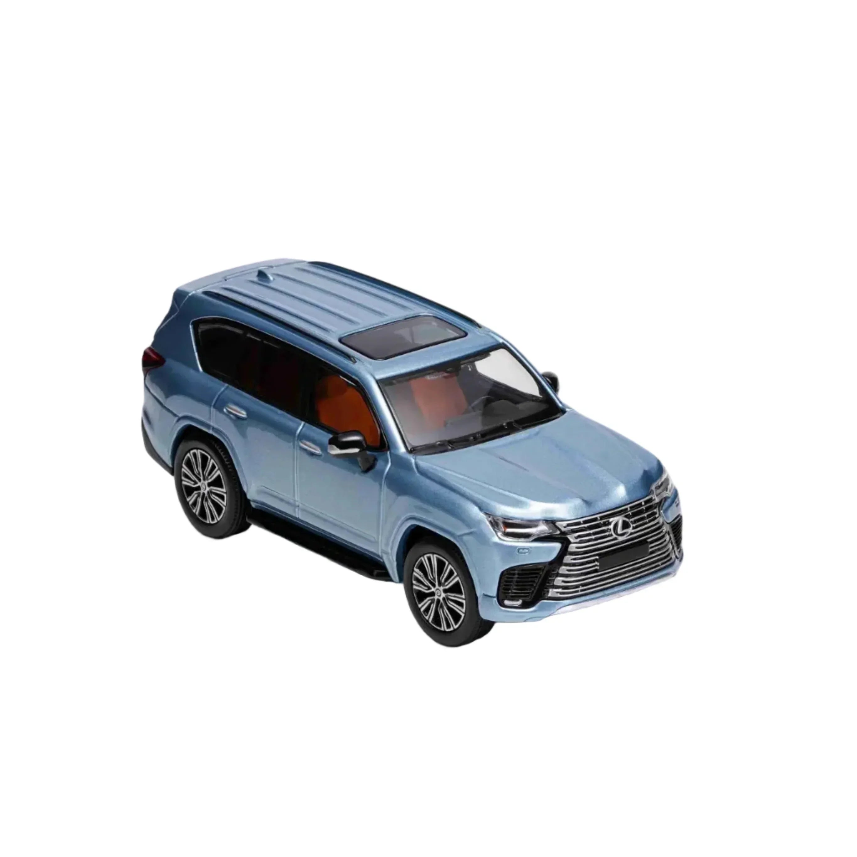 Premium scale diecast model car – Lexus Ls Lx600 2022, 1:64 Scale (Blue) Collectible
