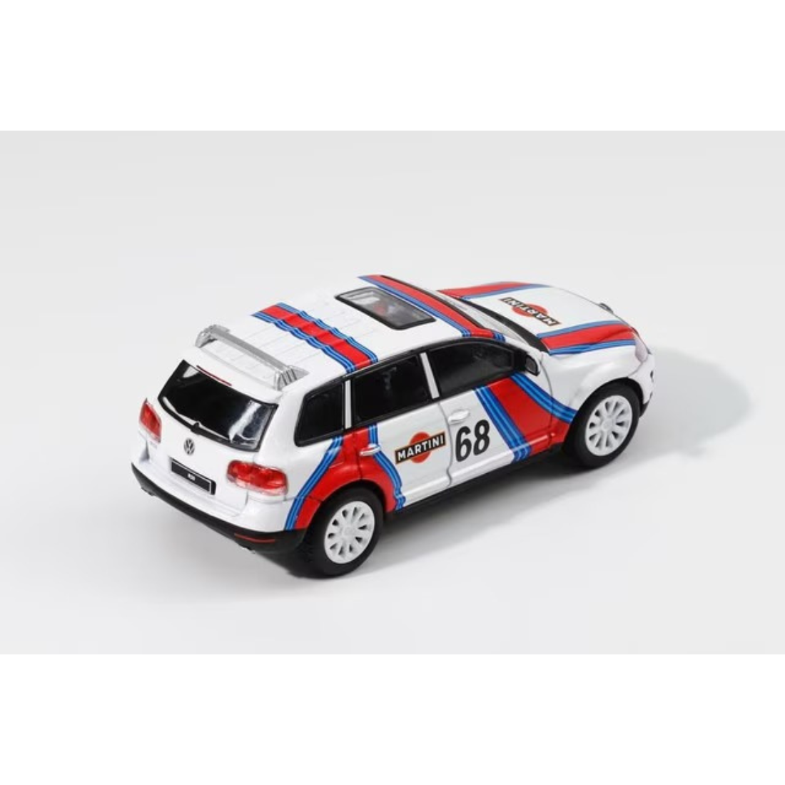 *PRE-ORDER* Volkswagen Touareg R50 Martini Livery, 1:64 Scale