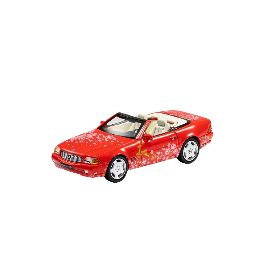 Premium scale diecast model car – *PRE-ORDER* Mercedes-Benz SL500, 1:64 Scale (Red) Collectible