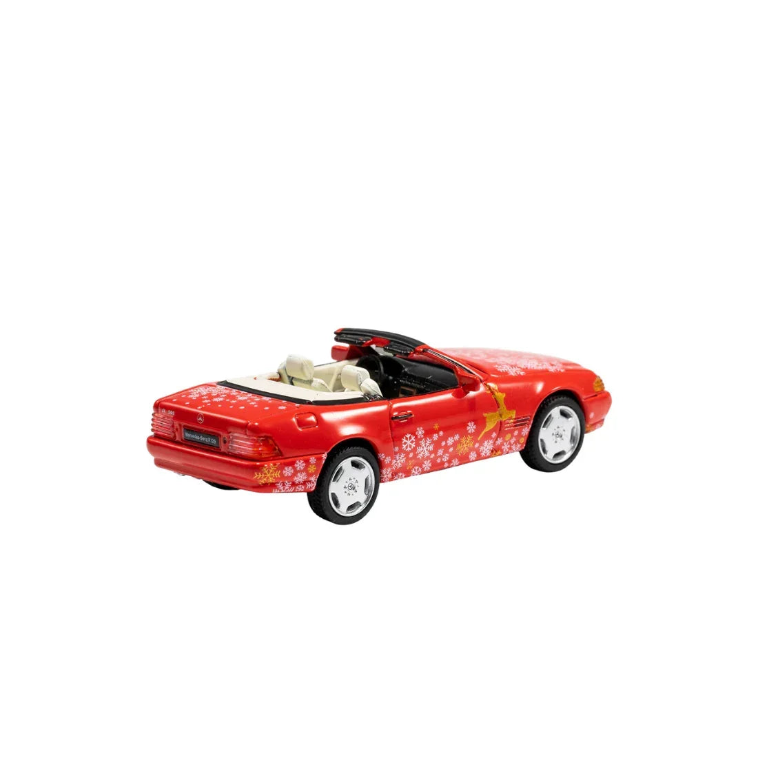 Premium scale diecast model car – *PRE-ORDER* Mercedes-Benz SL500, 1:64 Scale (Red) Collectible