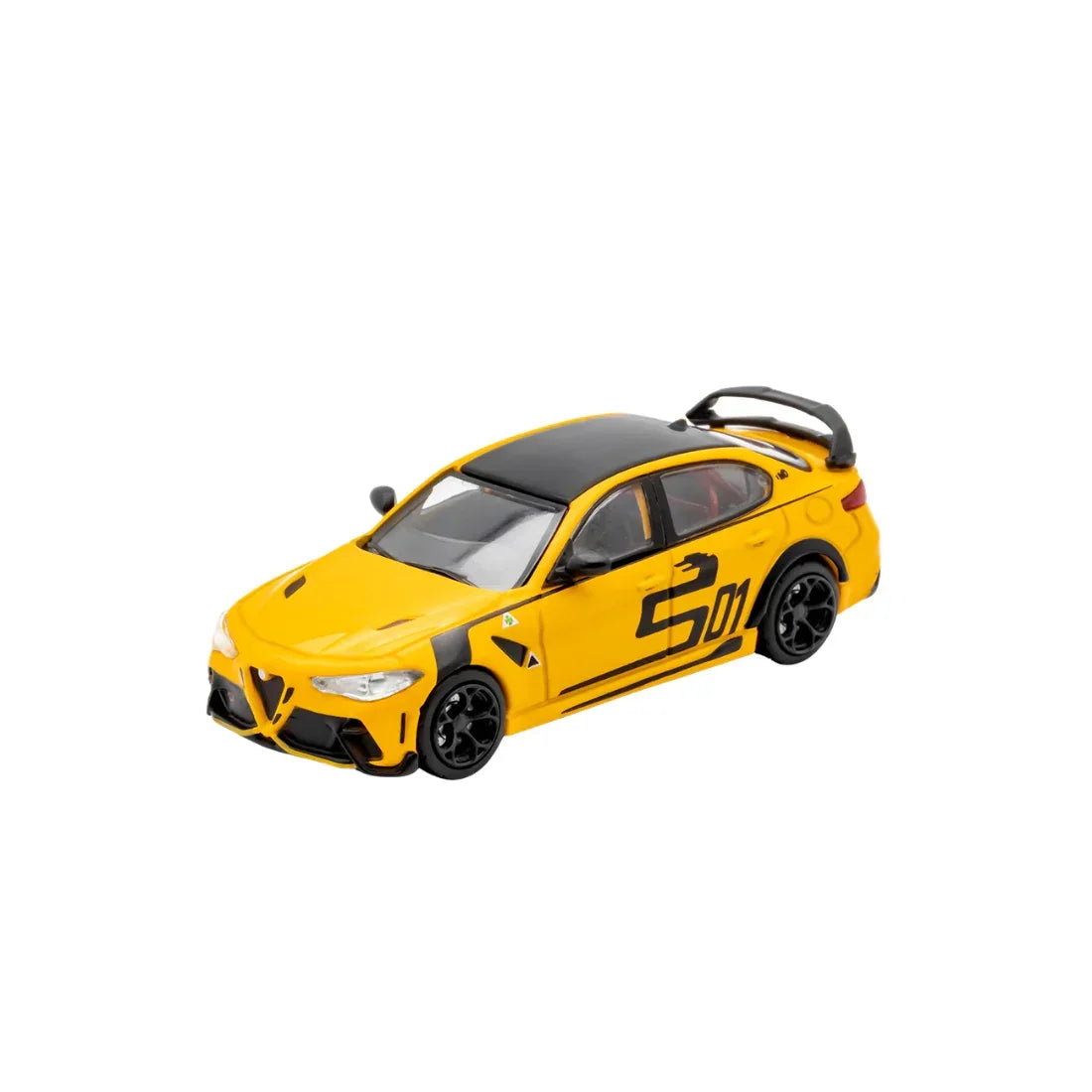 Premium scale diecast model car – Alfa Romeo Giulia GTAM, 1:64 Scale Collectible