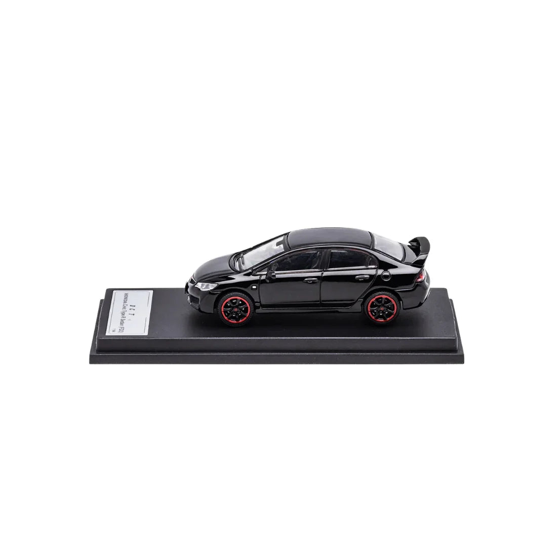 Premium scale diecast model car – *PRE-ORDER* Honda Civic Type R FD2, 1:64 Scale (Black) Collectible