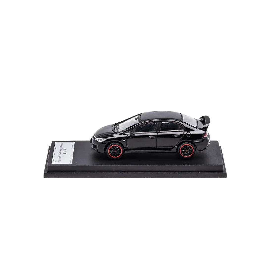 Premium scale diecast model car – *PRE-ORDER* Honda Civic Type R FD2, 1:64 Scale (Black) Collectible