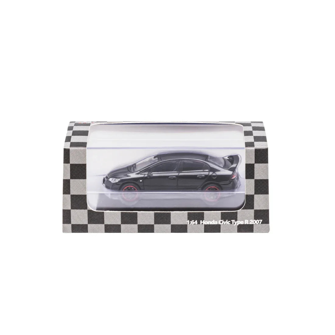 Premium scale diecast model car – *PRE-ORDER* Honda Civic Type R FD2, 1:64 Scale (Black) Collectible