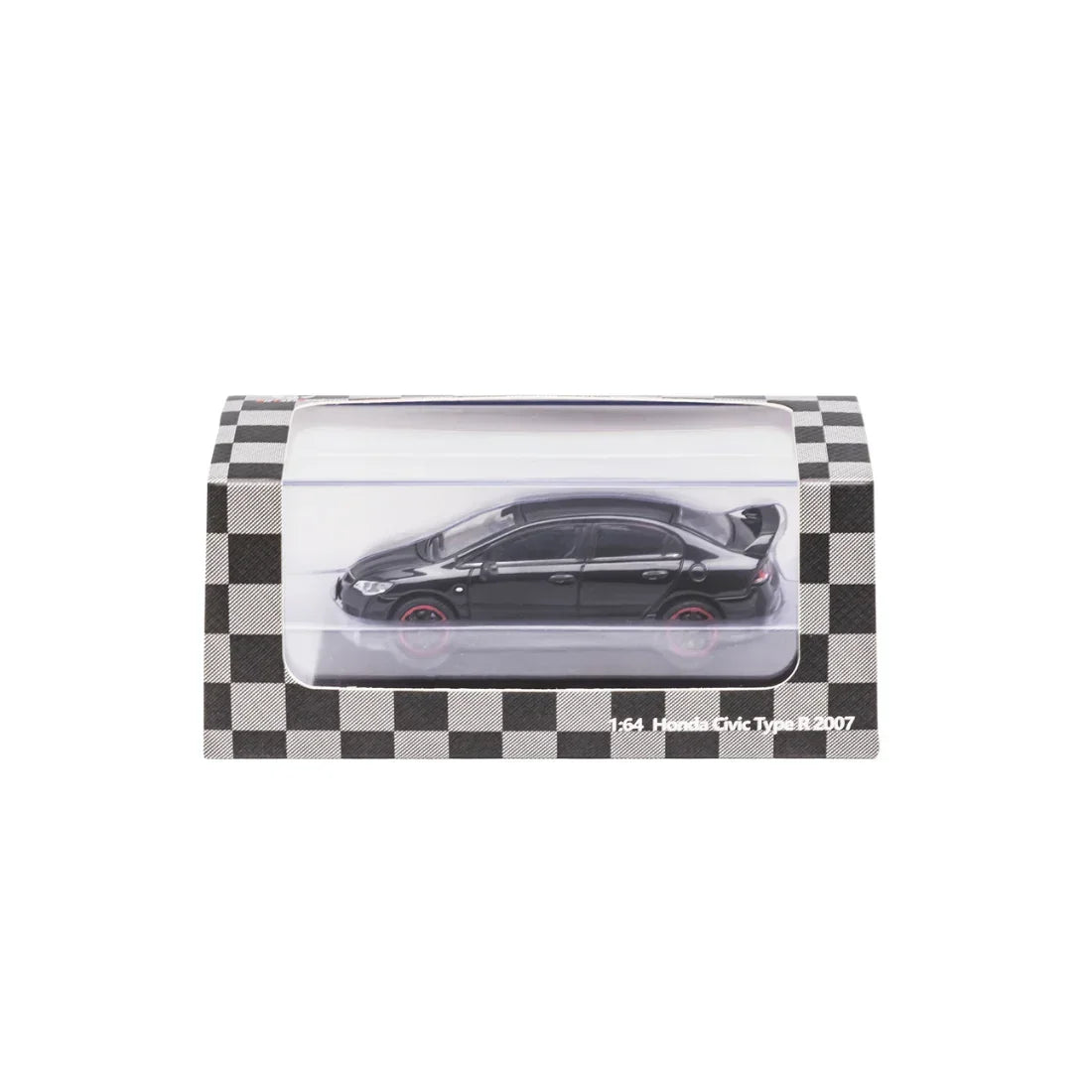 Premium scale diecast model car – *PRE-ORDER* Honda Civic Type R FD2, 1:64 Scale (Black) Collectible