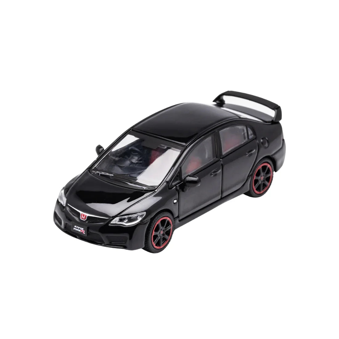 Premium scale diecast model car – *PRE-ORDER* Honda Civic Type R FD2, 1:64 Scale (Black) Collectible