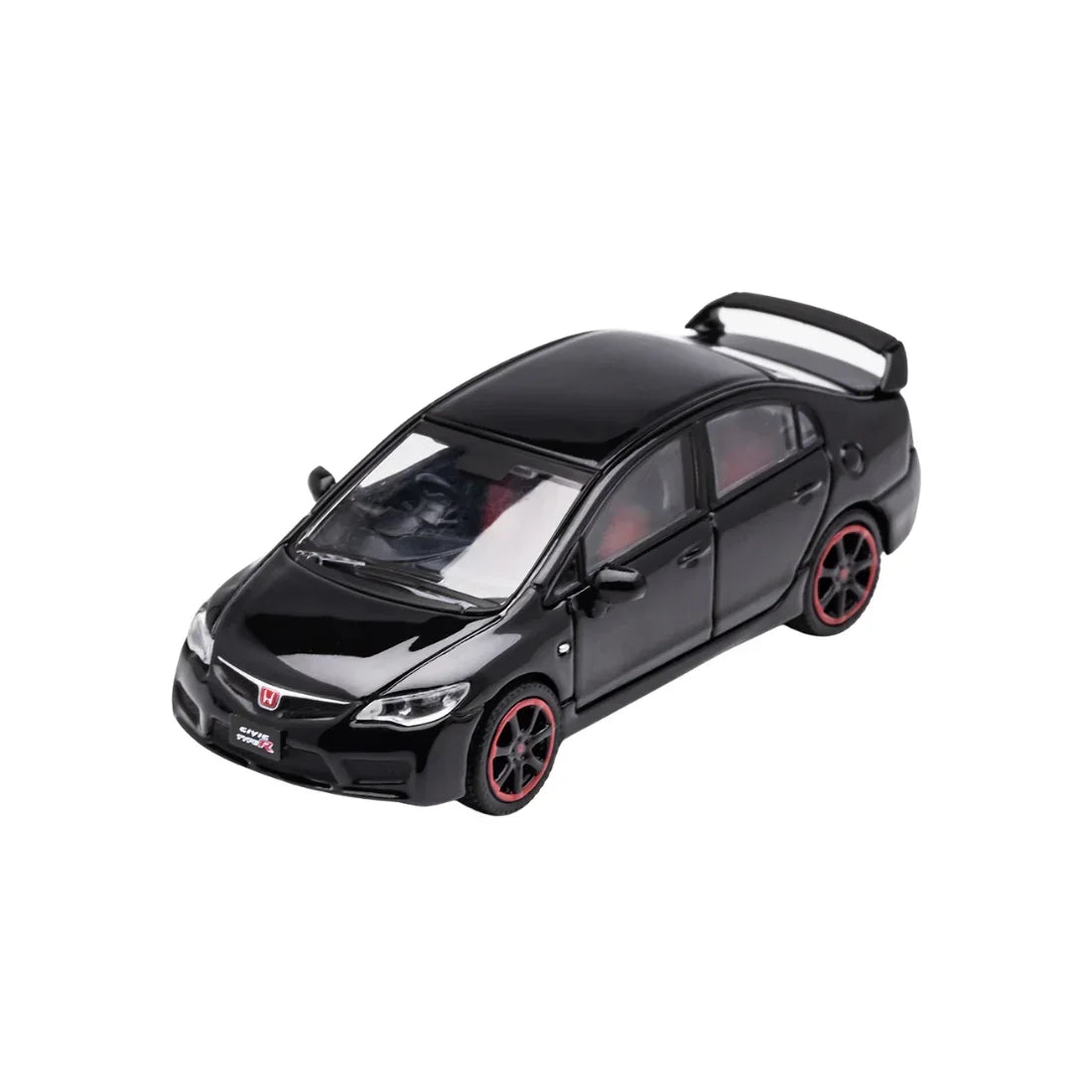 Premium scale diecast model car – *PRE-ORDER* Honda Civic Type R FD2, 1:64 Scale (Black) Collectible