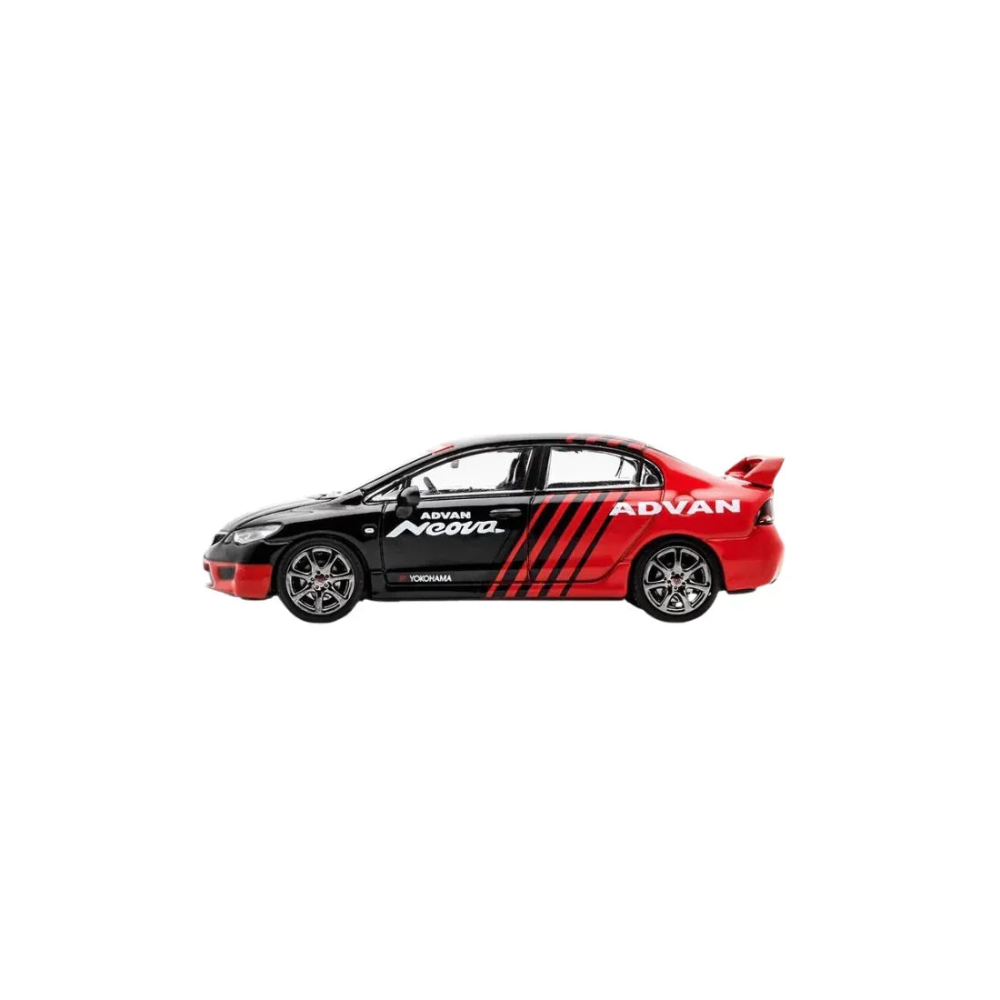 Premium scale diecast model car – *PRE-ORDER* Honda Civic Type R FD2 ADVAN Livery,1:64 Scale Collectible
