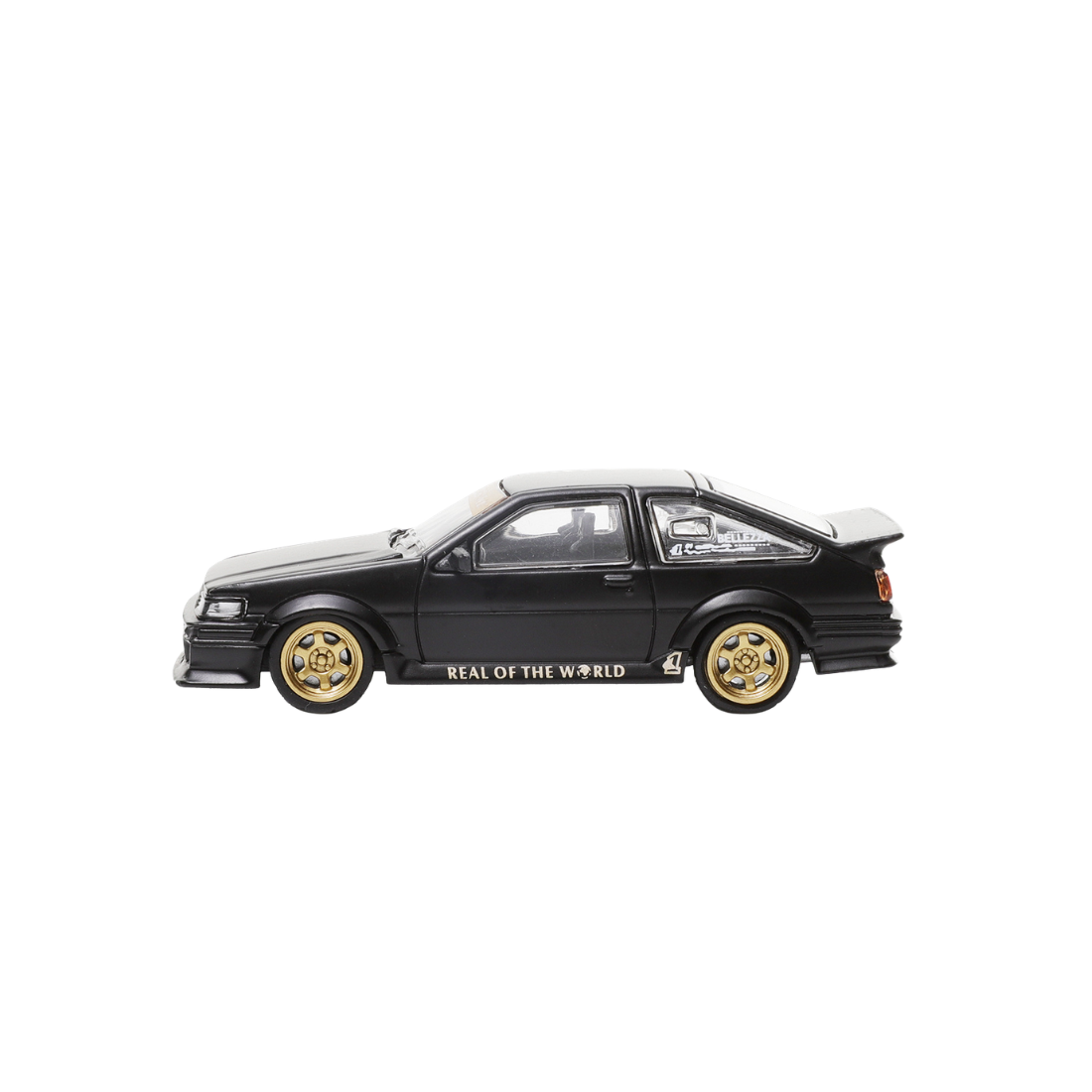 Premium scale diecast model car – *PRE-ORDER* Toyota Corolla Levin GT-APEX (AE86), 1:64 Scale (Black) Collectible