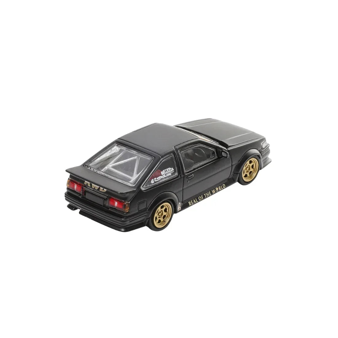 Premium scale diecast model car – *PRE-ORDER* Toyota Corolla Levin GT-APEX (AE86), 1:64 Scale (Black) Collectible
