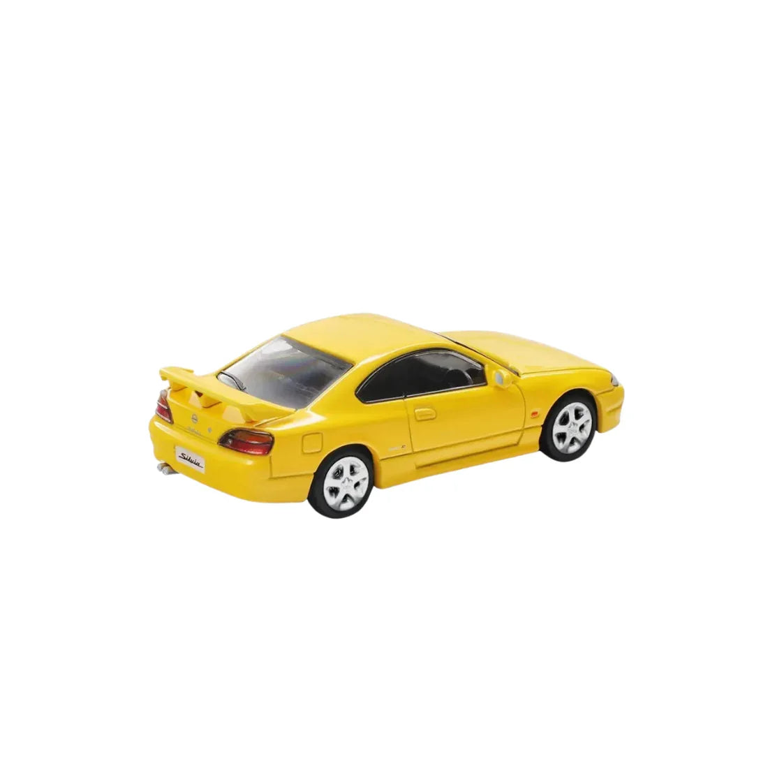 Premium scale diecast model car – *PRE-ORDER* Nissan SIlvia S15, 1:64 Scale (Yellow) Collectible