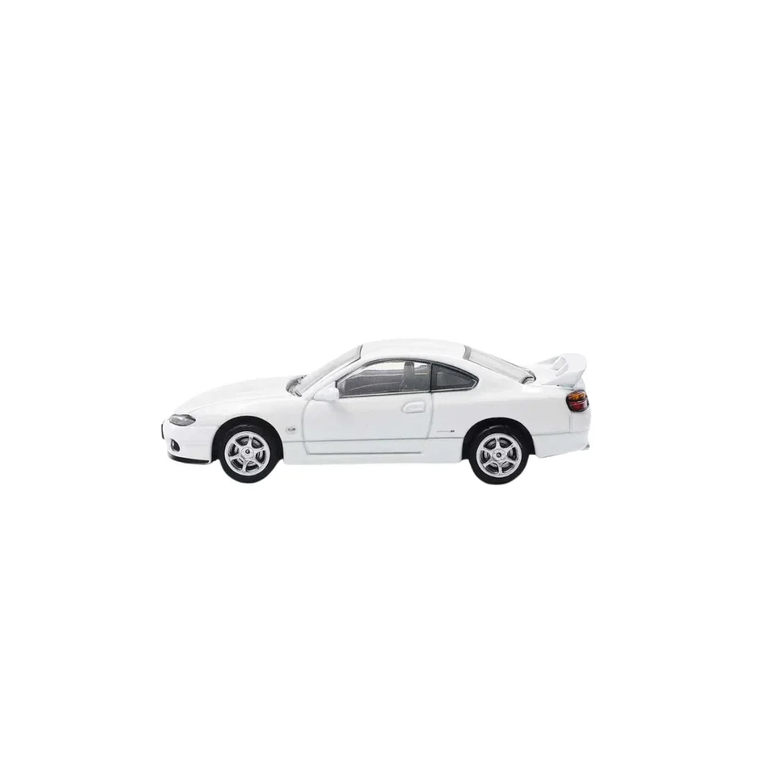Premium scale diecast model car – *PRE-ORDER* Nissan SIlvia S15, 1:64 Scale (White) Collectible