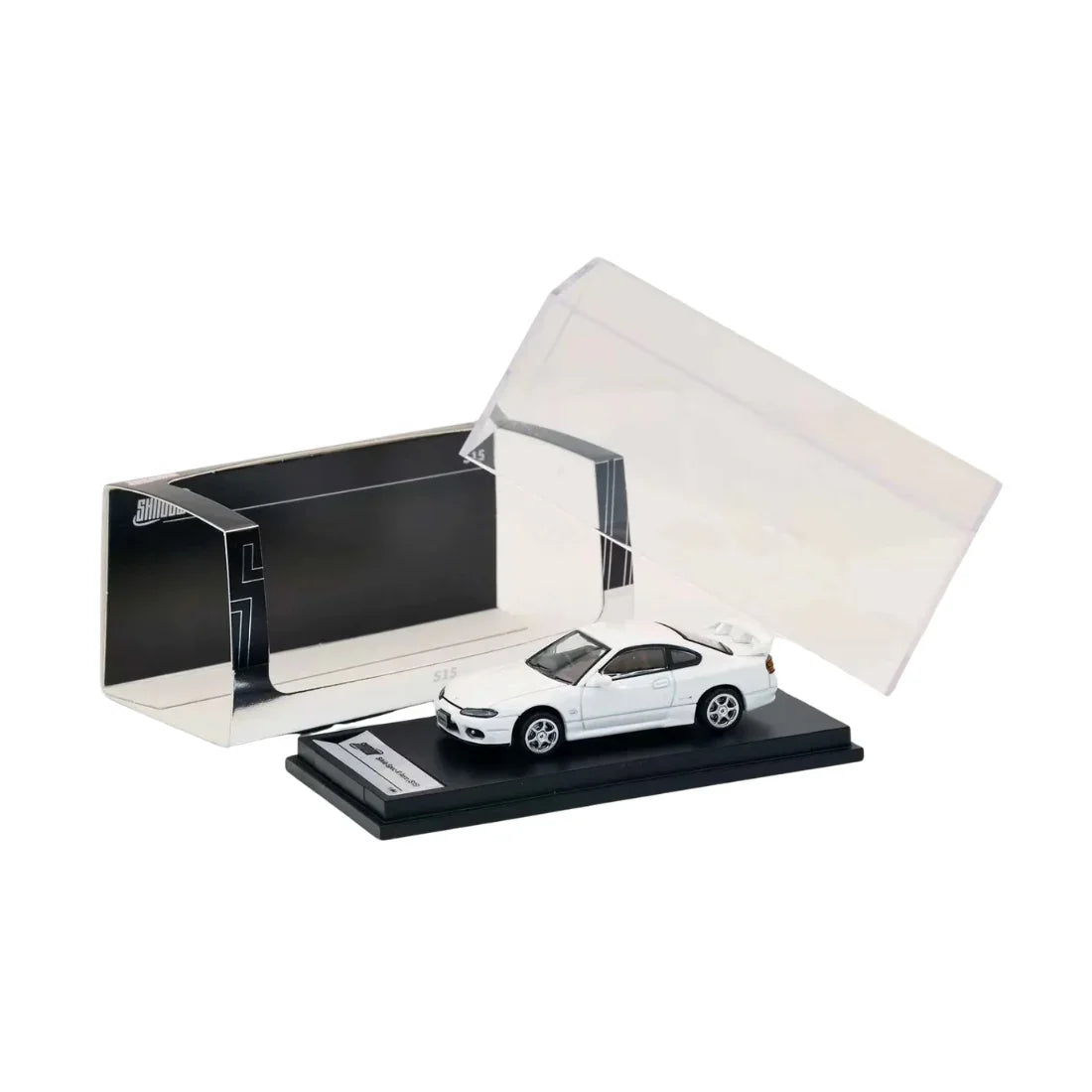 Premium scale diecast model car – *PRE-ORDER* Nissan SIlvia S15, 1:64 Scale (White) Collectible