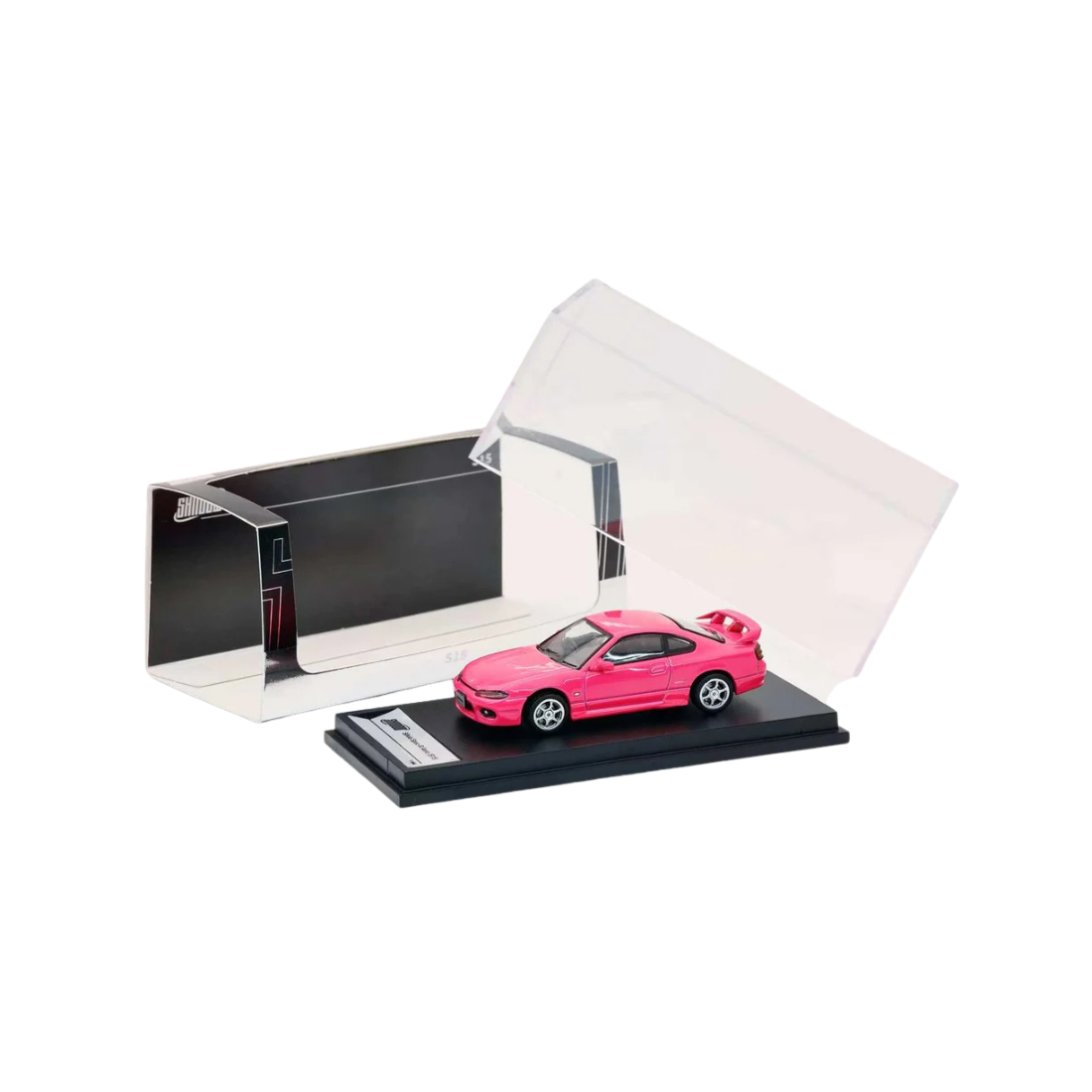 Premium scale diecast model car – *PRE-ORDER* Nissan SIlvia S15, 1:64 Scale (Pink) Collectible