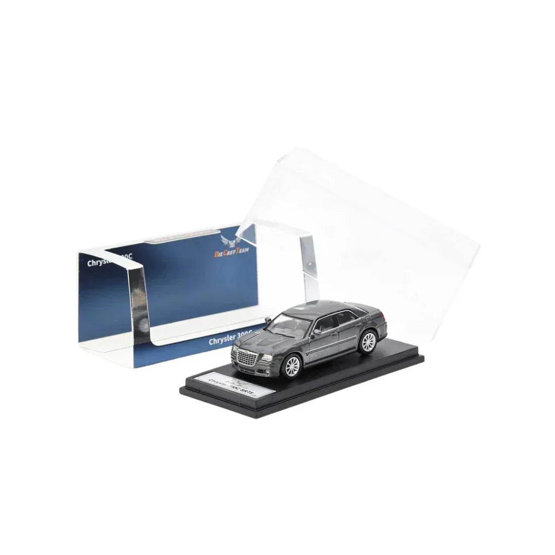 Premium scale diecast model car – *PRE-ORDER* Chrysler 300C SRT8 (2005), 1:64 Scale (Grey) Collectible