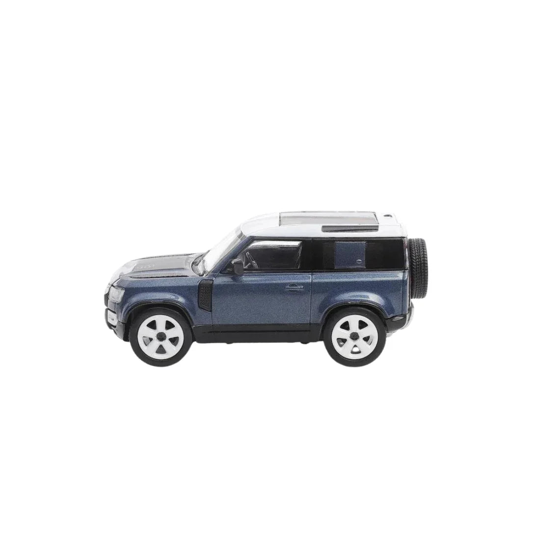 Premium scale diecast model car – *PRE-ORDER* Land Rover Defender 90 (Blue), 1:64 Scale Collectible