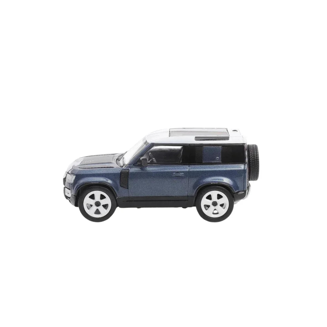 Premium scale diecast model car – *PRE-ORDER* Land Rover Defender 90 (Blue), 1:64 Scale Collectible