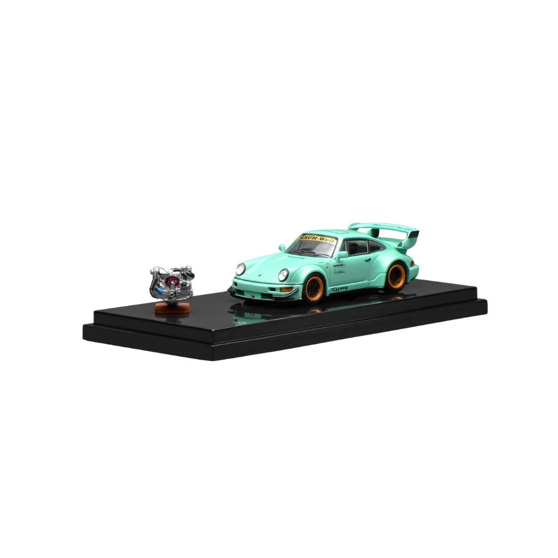 Premium scale diecast model car – *PRE-ORDER* RWB 964 Tiffany(Chance of Chase Car), 1:64 Scale Collectible