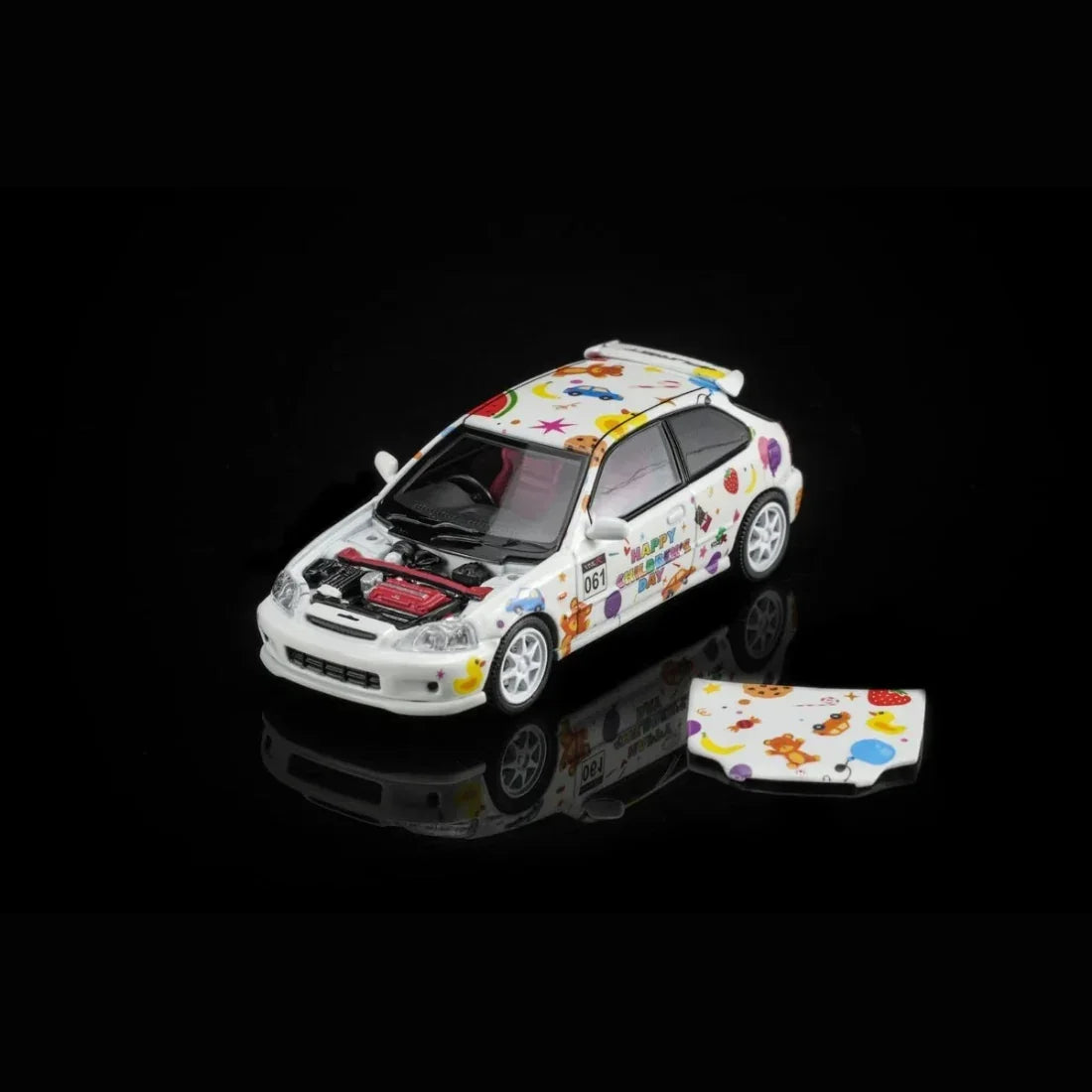 Honda Civic Type R (EK9) Children's Day (Limited to 2999pcs), 1:64 Scale