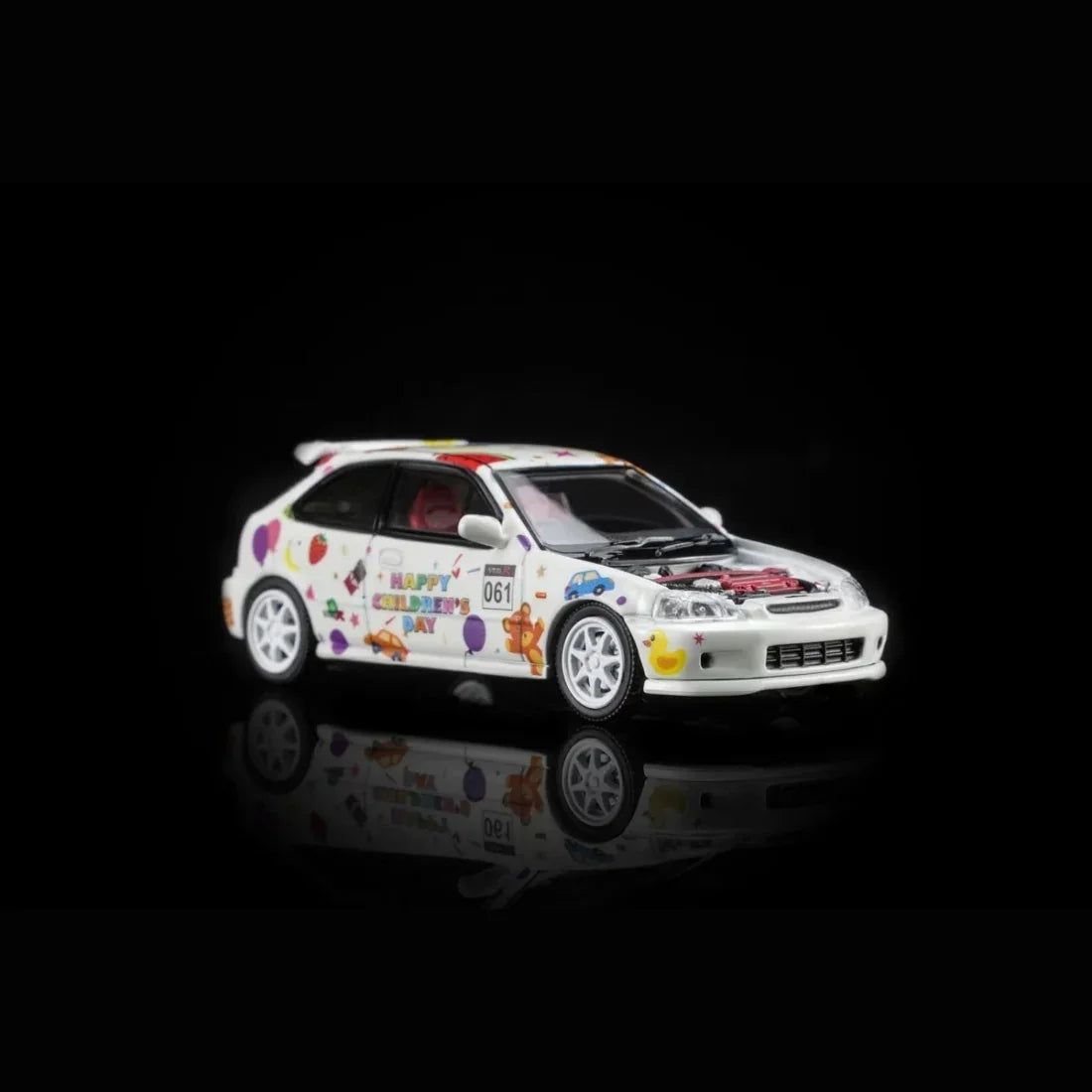 Honda Civic Type R (EK9) Children's Day (Limited to 2999pcs), 1:64 Scale