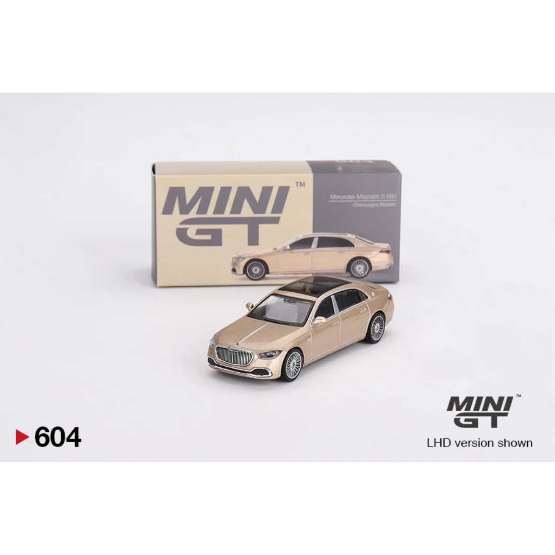 Mercedes-Maybach S680 Champagne Metallic, 1:64 Scale