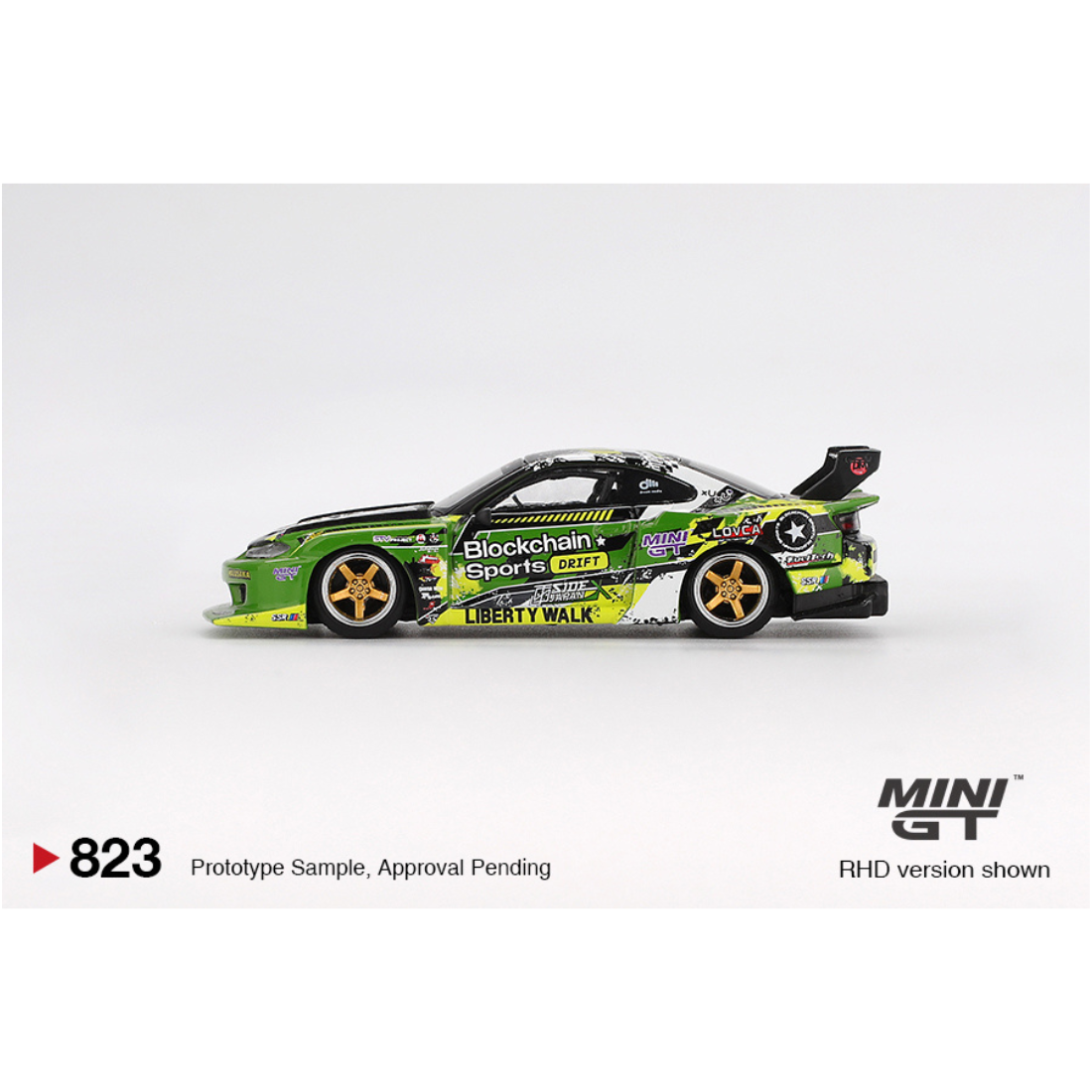 Nissan LB-Super Silhouette S15 SILVIA #555 V2 2024 Formula Drift Japan, 1:64 Scale