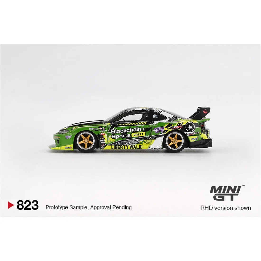 Nissan LB-Super Silhouette S15 SILVIA #555 V2 2024 Formula Drift Japan, 1:64 Scale