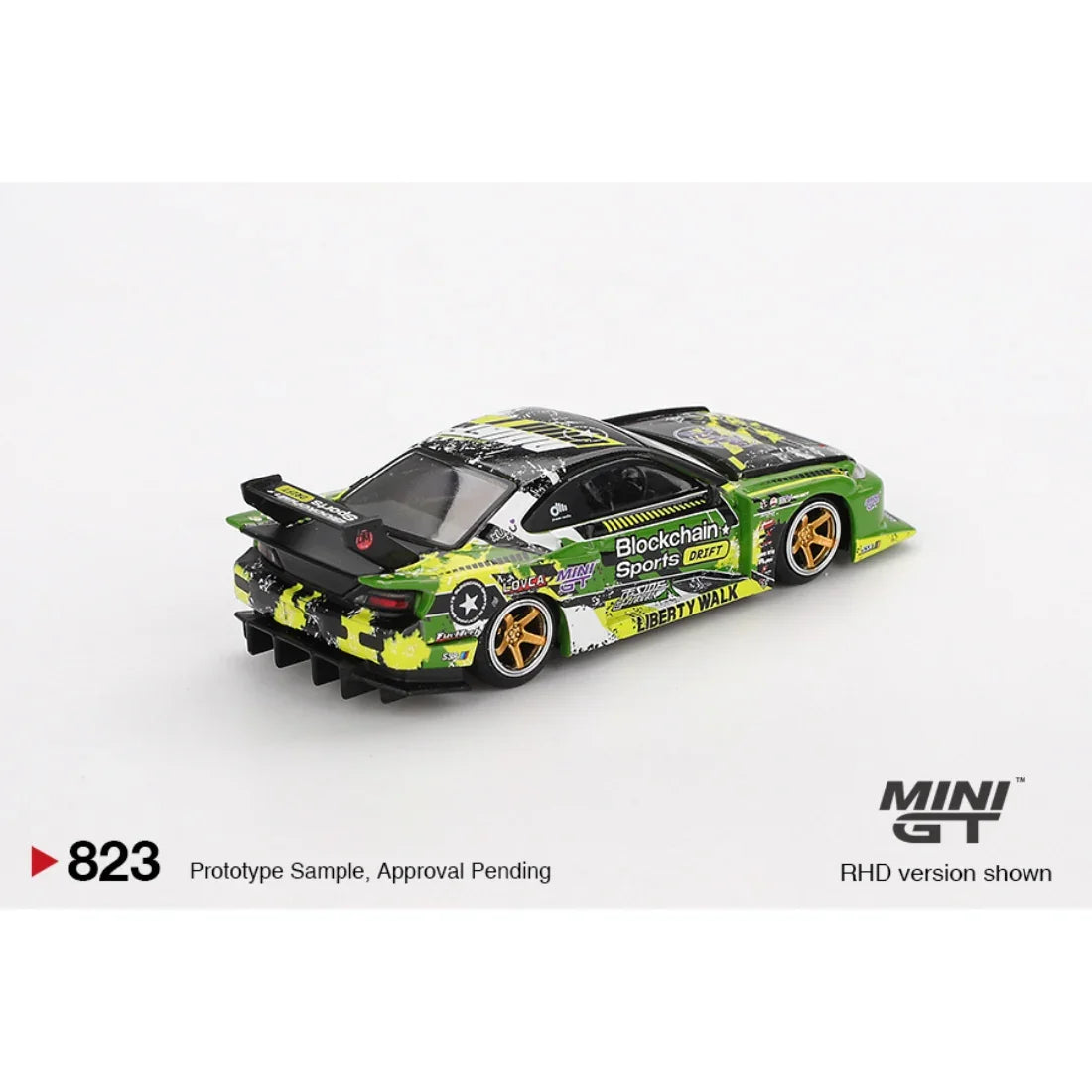Nissan LB-Super Silhouette S15 SILVIA #555 V2 2024 Formula Drift Japan, 1:64 Scale