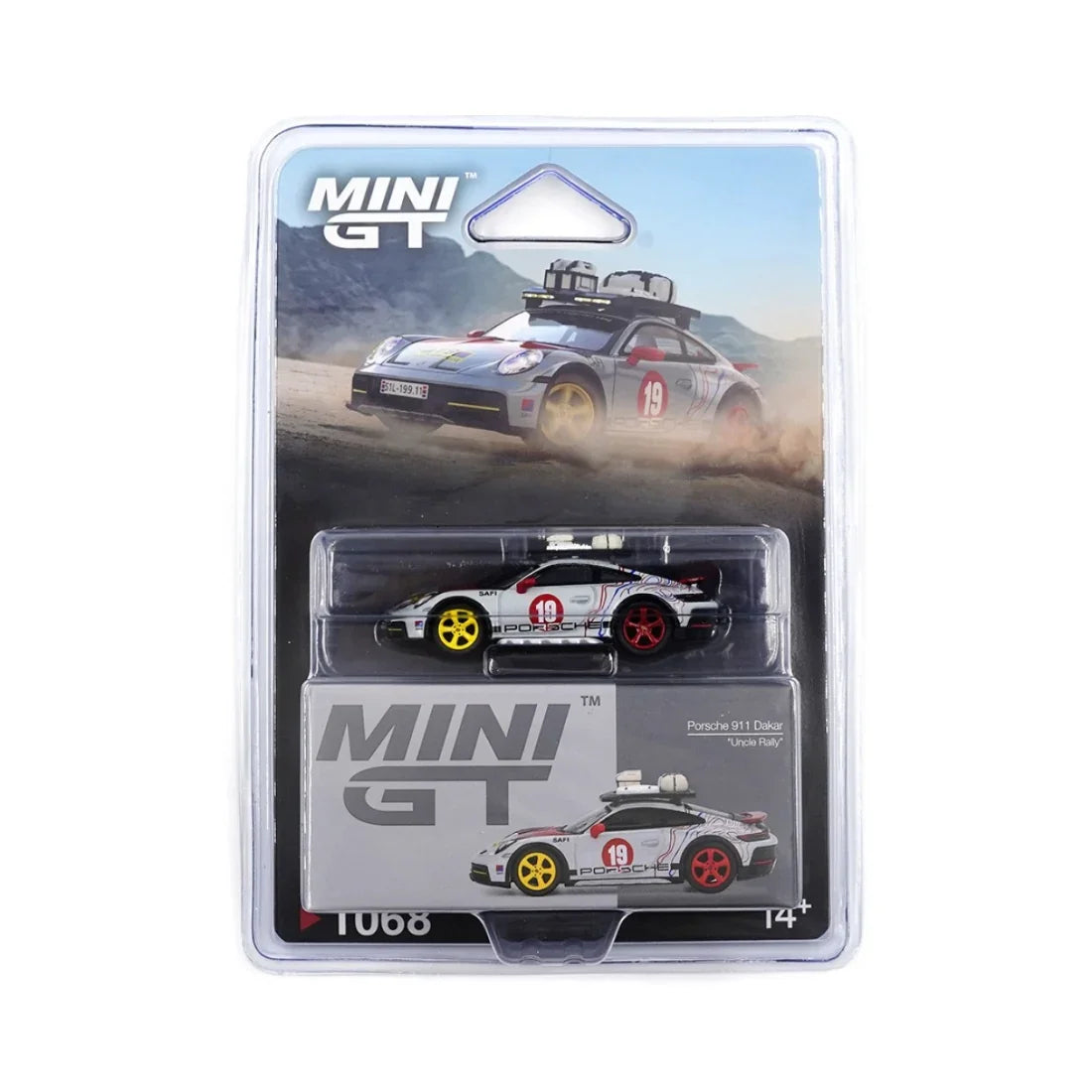 Porsche 911 Dakar “Mr. Darkar”, 1:64 Scale (Silver)