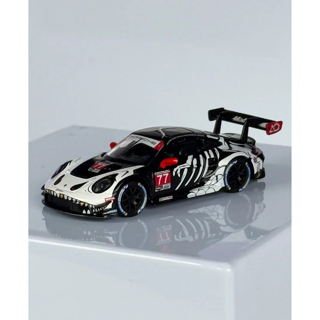 Porsche 911 GT3 R #77 AO Racing 2025 IMSA Petit Le Mans, 1:64 Scale