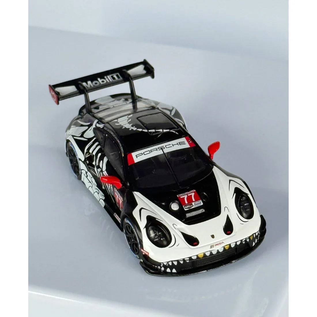 Porsche 911 GT3 R #77 AO Racing 2025 IMSA Petit Le Mans, 1:64 Scale