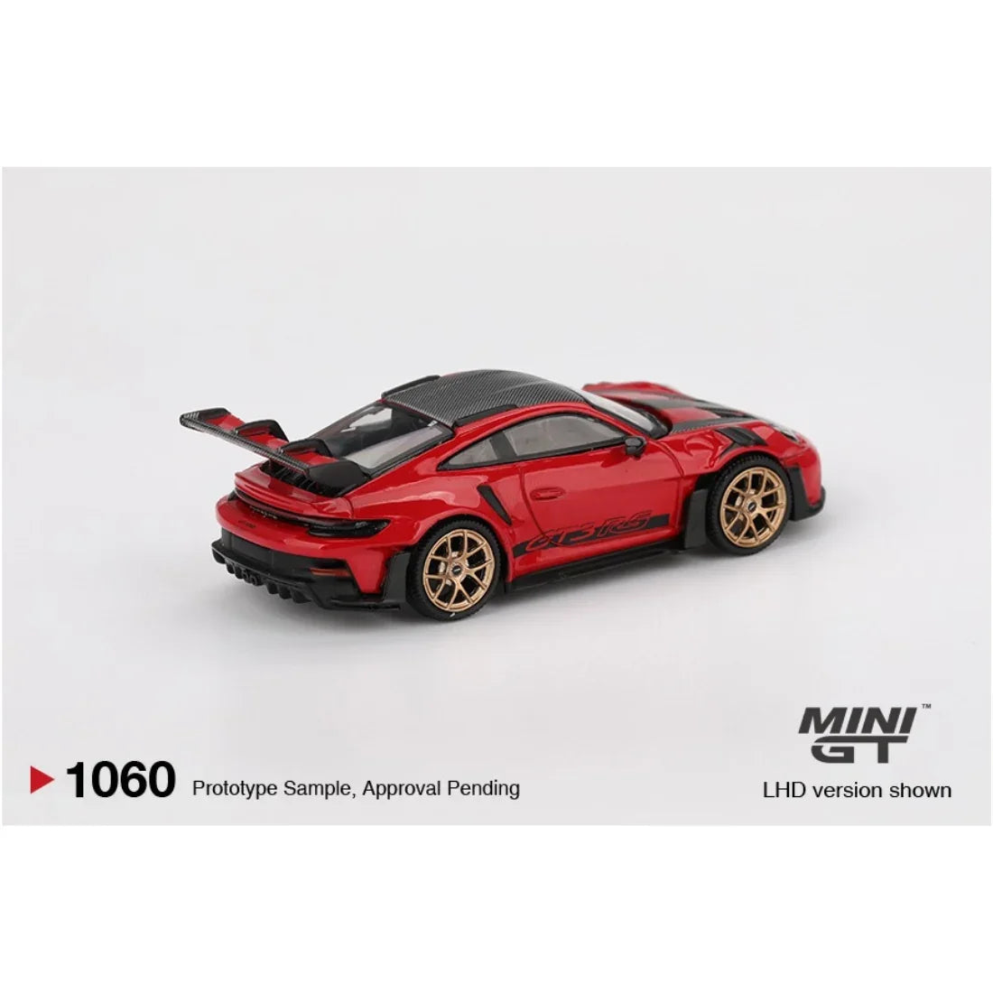 Porsche 911 (992) GT3 RS, 1:64 Scale (Guards Red)