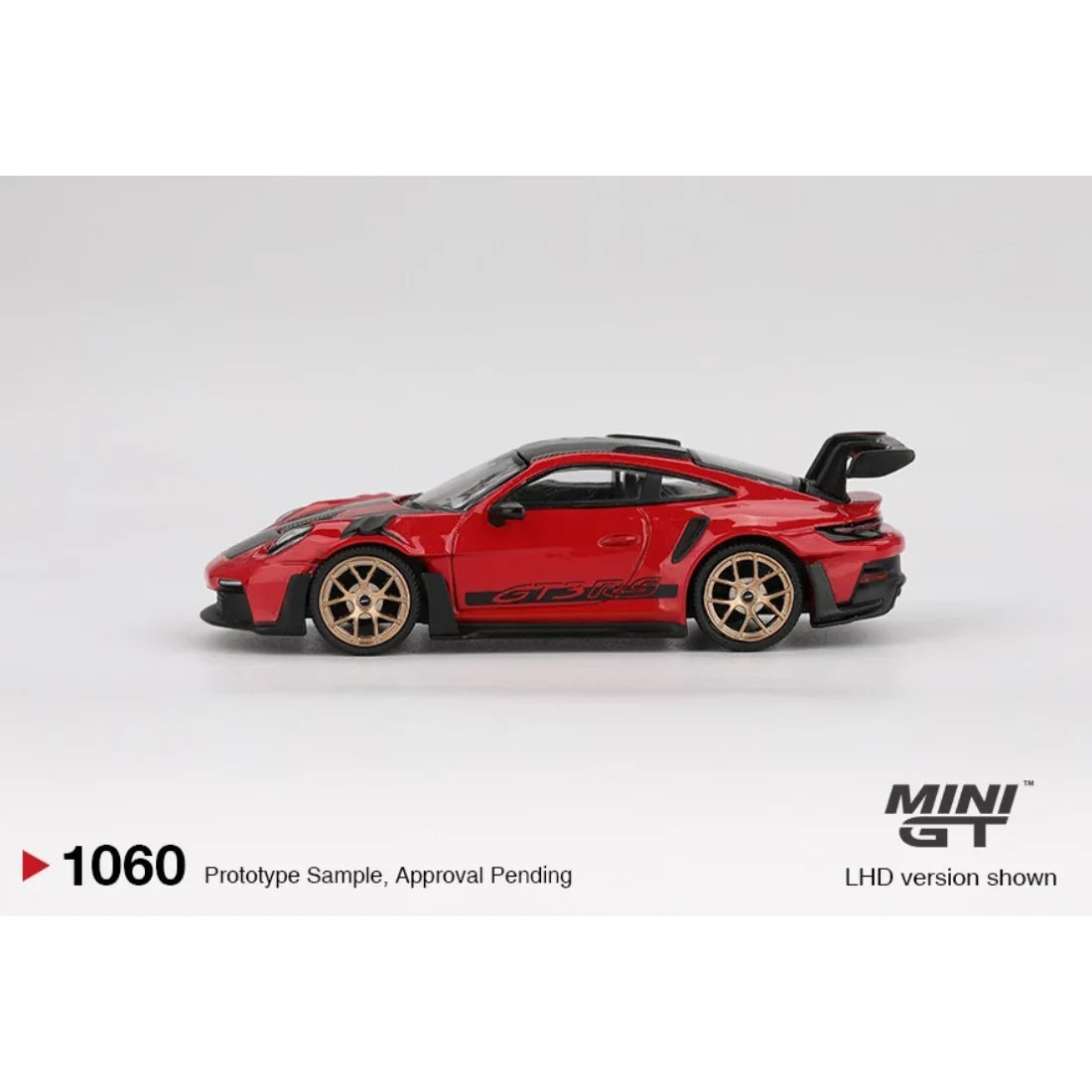 Porsche 911 (992) GT3 RS, 1:64 Scale (Guards Red)