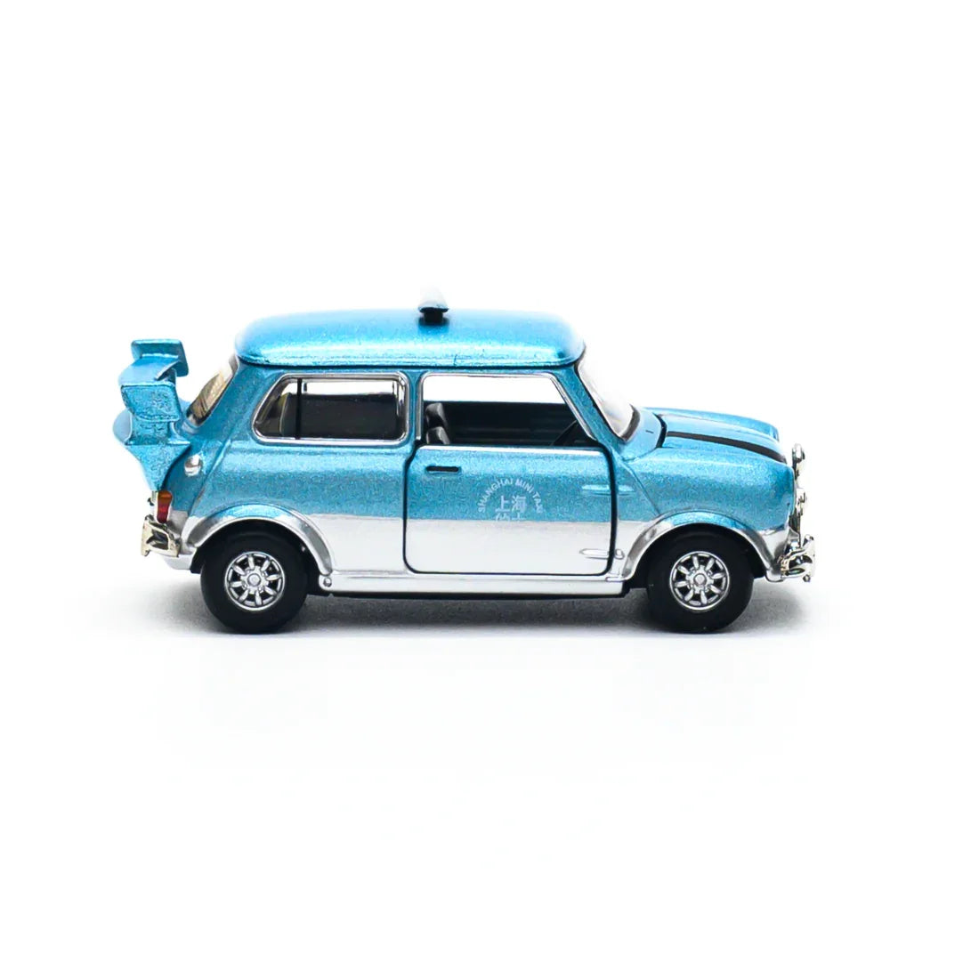 Premium scale diecast model car – Mini Cooper Heavy-Duty Shanghai Taxi, 1:50 Scale Collectible