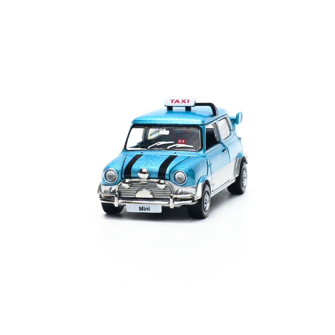 Premium scale diecast model car – Mini Cooper Heavy-Duty Shanghai Taxi, 1:50 Scale Collectible