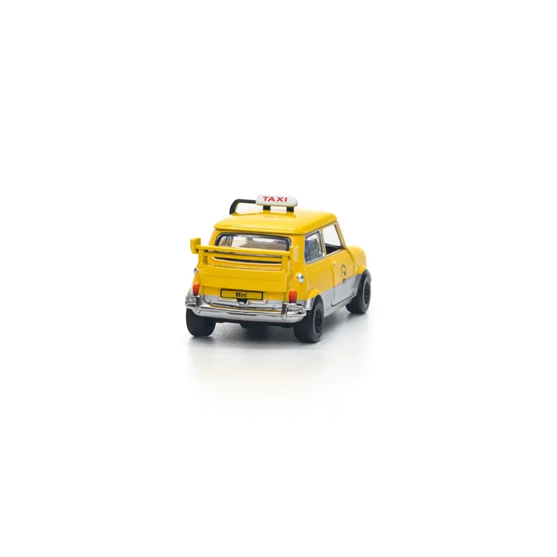 Premium scale diecast model car – Mini Cooper Heavy-Duty Guangzhou Taxi, 1:110 Scale Collectible