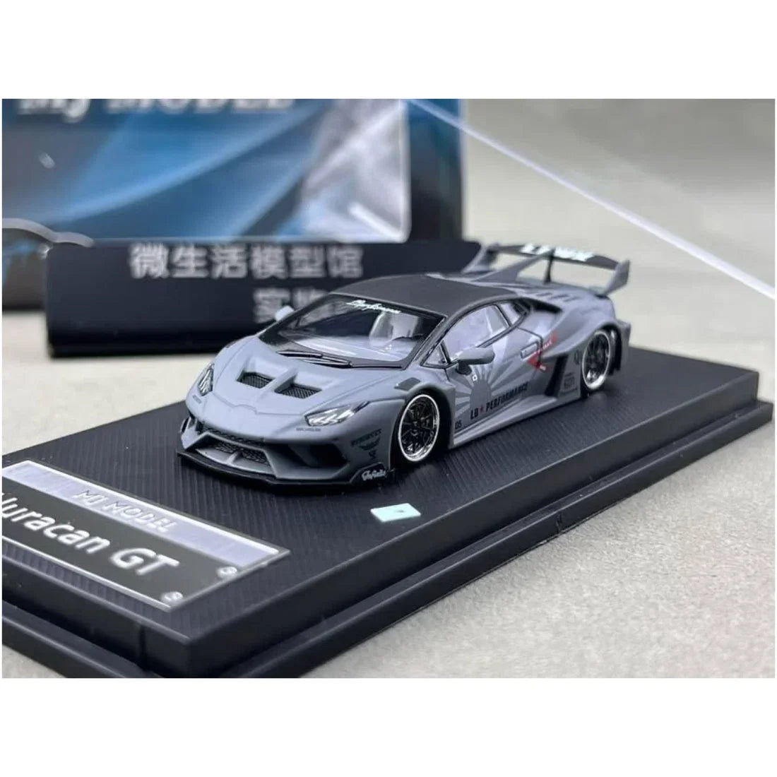 Lamborghini LBWK Huracan GT, 1:64 Scale (Grey)
