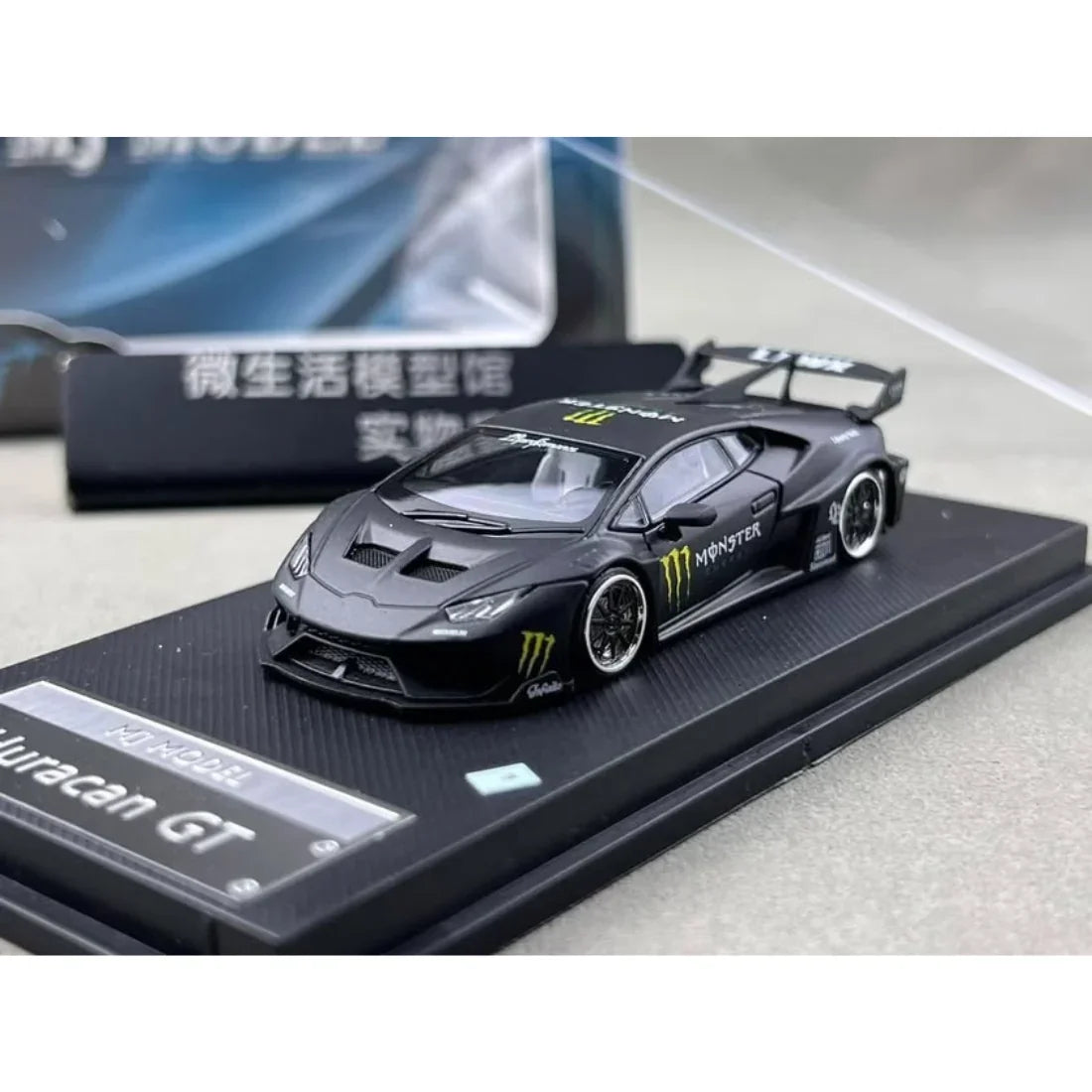 Lamborghini LBWK Huracan GT, 1:64 Scale (Black)
