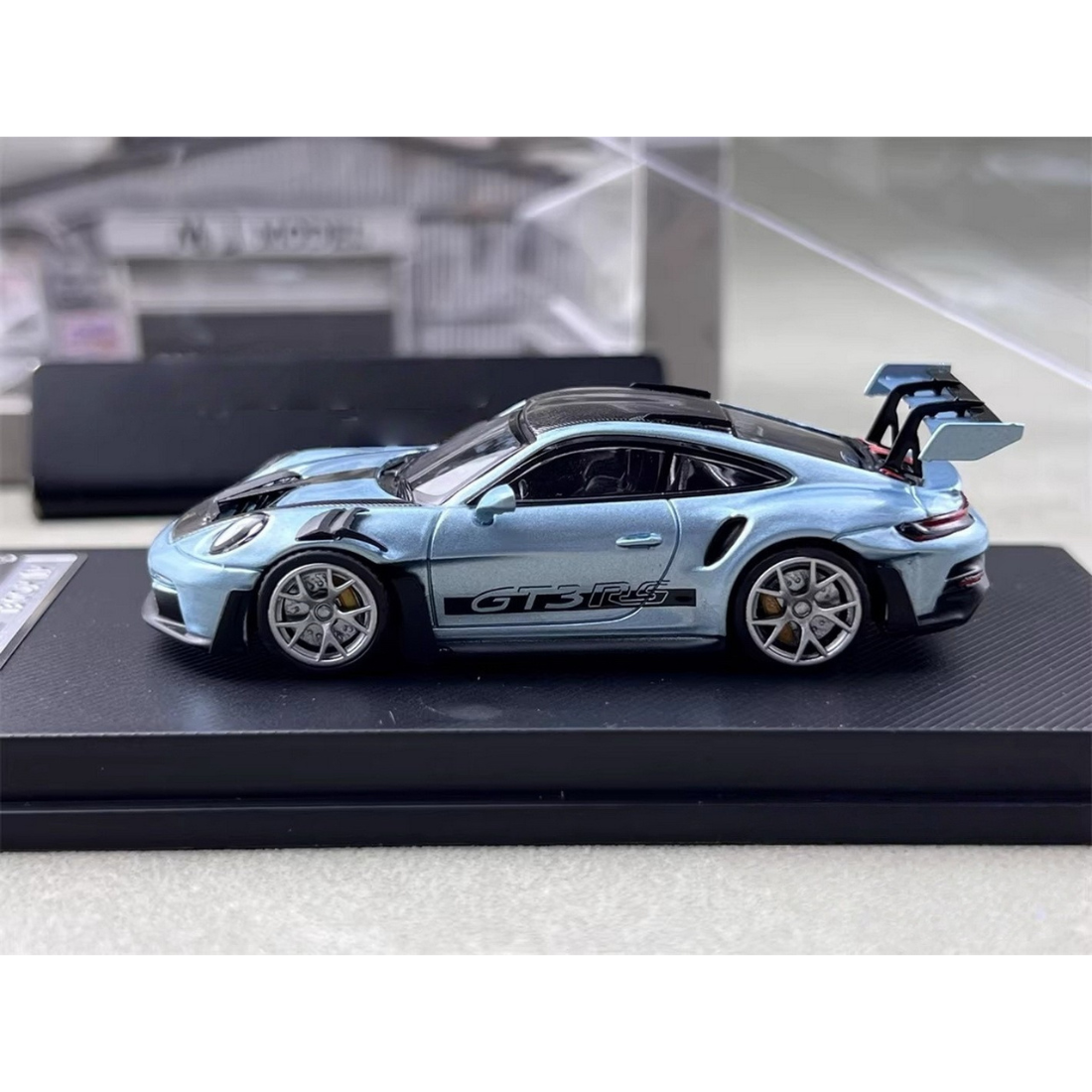 Porsche 911 GT3 RS (Limited to 369 of 499), 1:64 Scale (Blue)