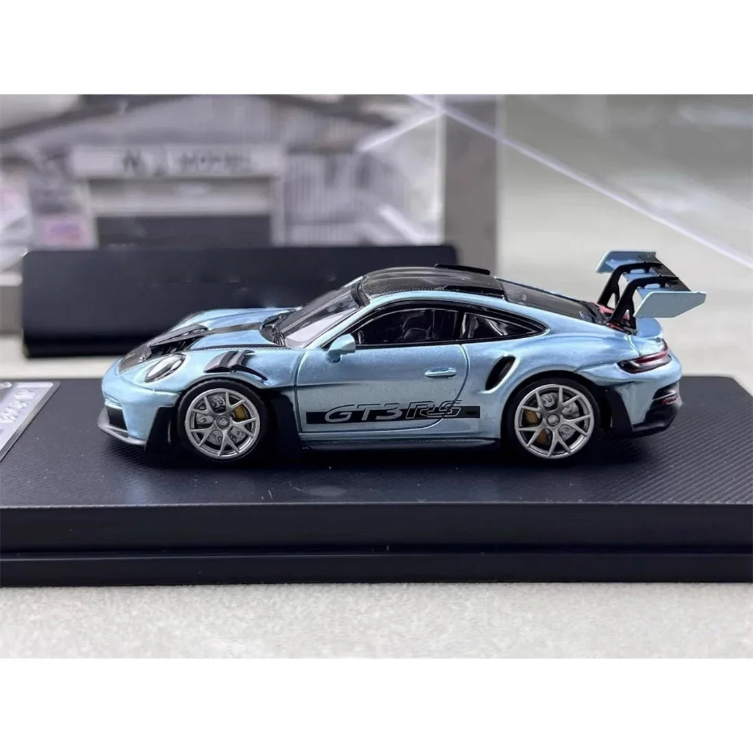 Porsche 911 GT3 RS (Limited to 369 of 499), 1:64 Scale (Blue)