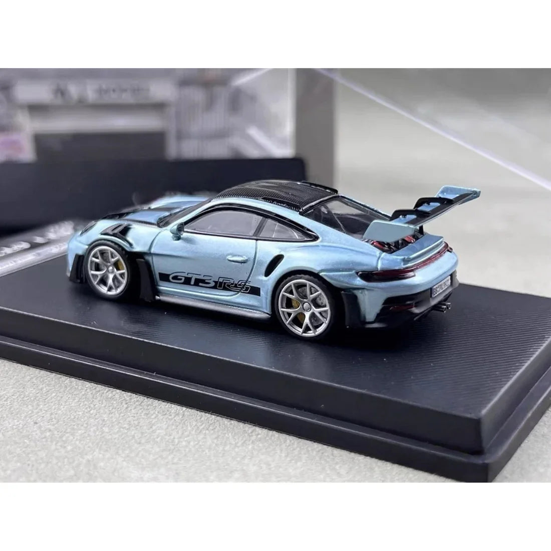Porsche 911 GT3 RS (Limited to 369 of 499), 1:64 Scale (Blue)