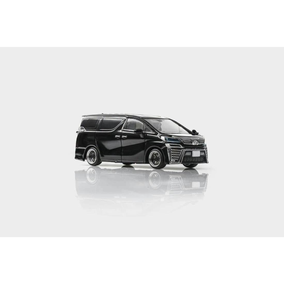 *PRE-ORDER* Toyota Vellfire H30W Customized Version, 1:64 Scale (Black)