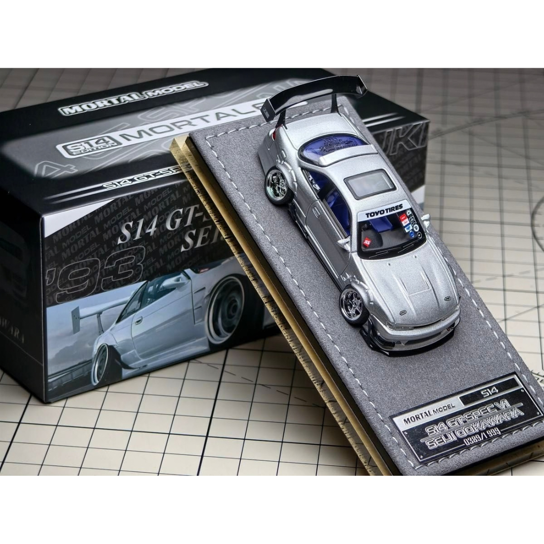 S14 GT-Spec V1 Seiji Ookawara, 1:64 Scale