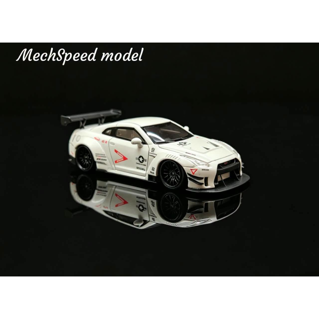*Pre-Orders* GT-R R35 LB Customized Air Force Livery (Limited to 299pcs) Resin Model, 1:64 Scale