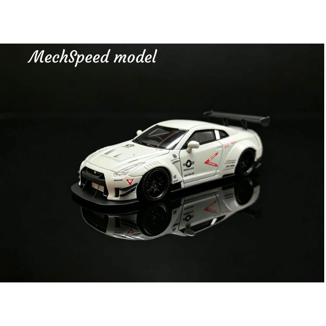 *Pre-Orders* GT-R R35 LB Customized Air Force Livery (Limited to 299pcs) Resin Model, 1:64 Scale